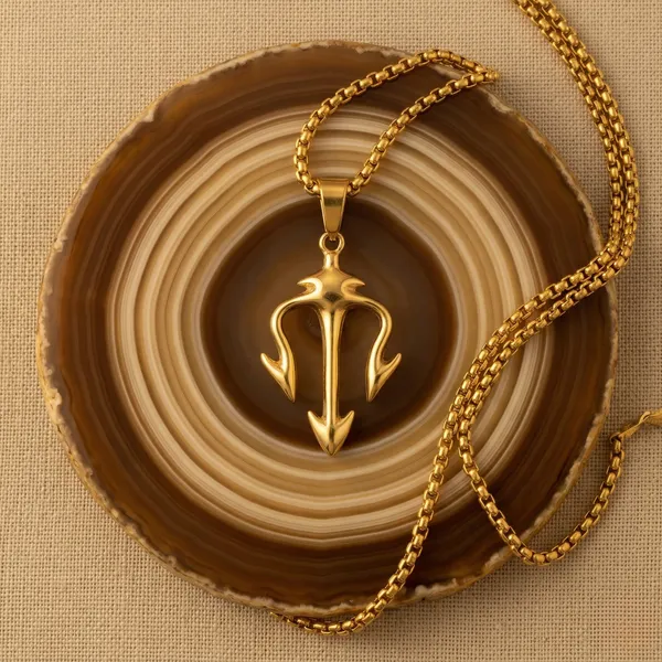 Valor_Trident_Pendant_Golden