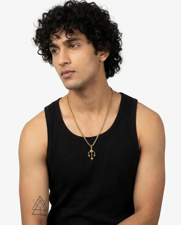 Valor_Trident_Pendant_Silver