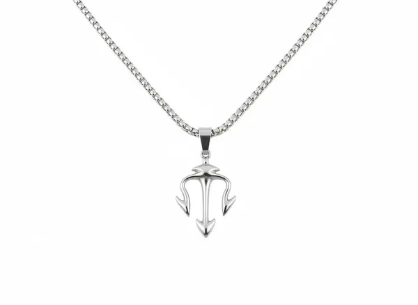 Valor_Trident_Pendant_Silver