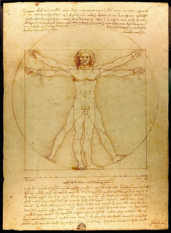 Vitruvian_Man_Pendant_Necklace_Golden