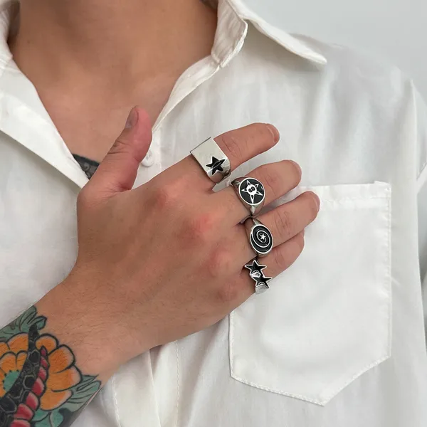 Starlight_Statement_Adjustable_Ring_Set_Of_4