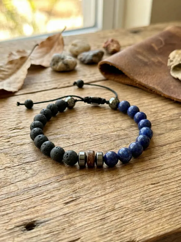 Blue_Lapis_Lava_Stone_Adjustable_Bracelet