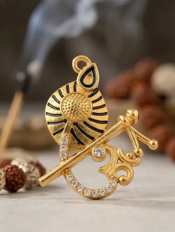 Krishna_Flute_Om_Pendant
