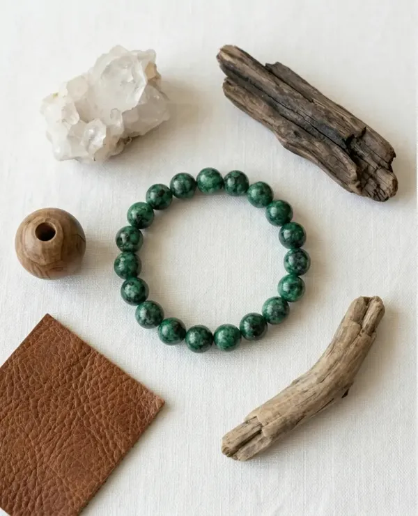 Emerald_Aura_Beaded_Bracelet