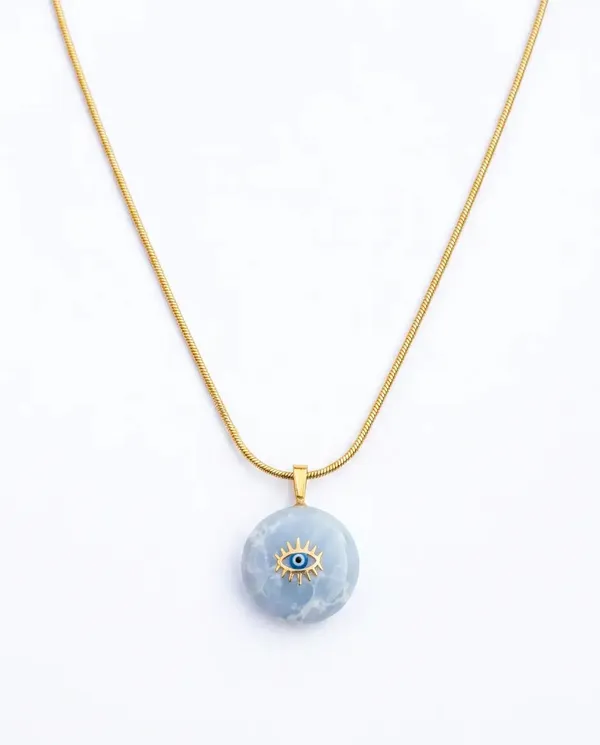 Nazar_Lilac_Howlite_Evil_Eye_Pendant_Necklace