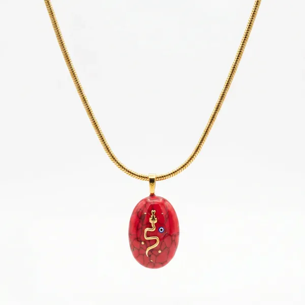 Crimson_Coil_Red_Howlite_Serpent_Necklace