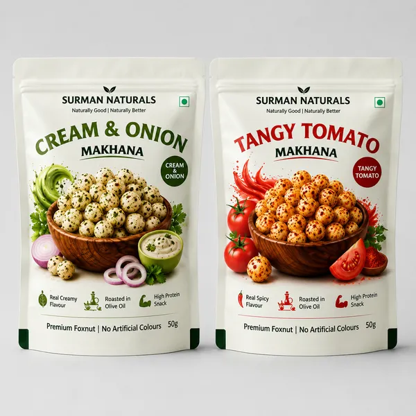 Surman_Naturals_Cream_&_Onion_Flavoured_Roasted_Makhana_for_Snacking_And_Tangy_Tomato_Makhana_Roasted_in_Olive_Oil__Pack_Of_2