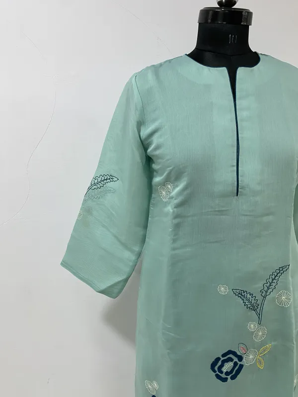 Mint_Mal_Chanderi_Straight_Kurta_Set_With_Dupatta_For_Women