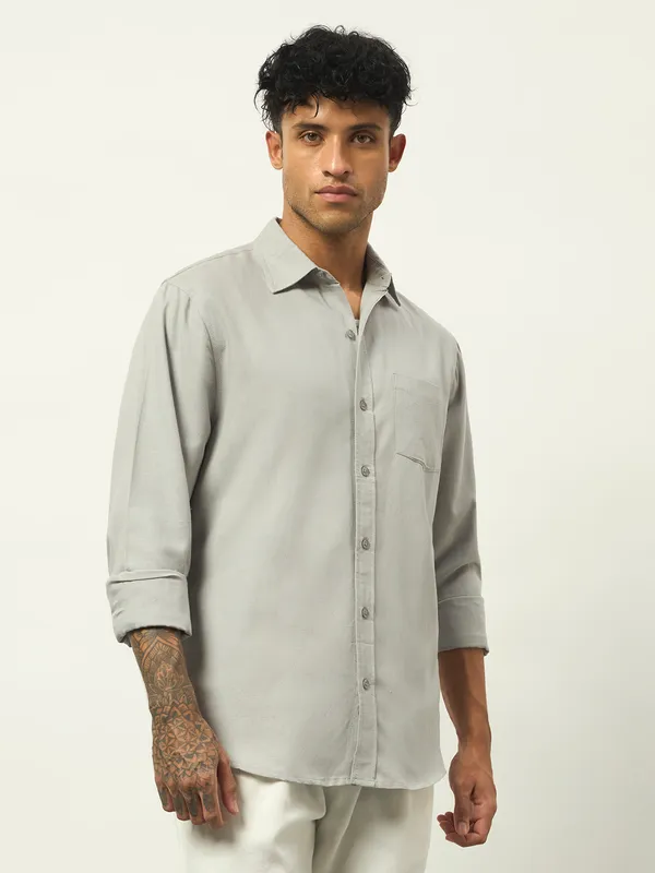 Grey_Cotton_Regular_Fit_Full_Sleeve_Shirt_For_Men
