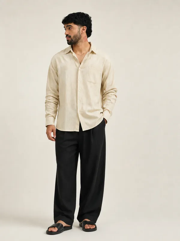 Natural_Beige_Linen_Regular_Fit_Full_Sleeve_Shirt_For_Men