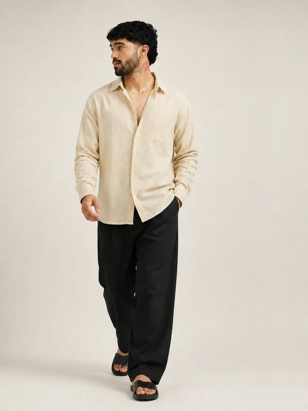Natural_Beige_Linen_Regular_Fit_Full_Sleeve_Shirt_For_Men