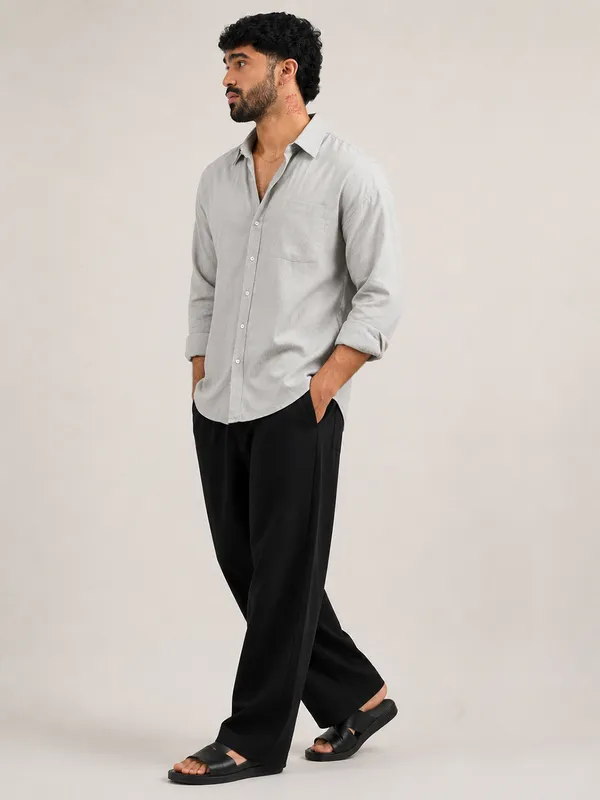 Mist_Grey_Cotton_Regular_Fit_Full_Sleeve_Shirt_For_Men