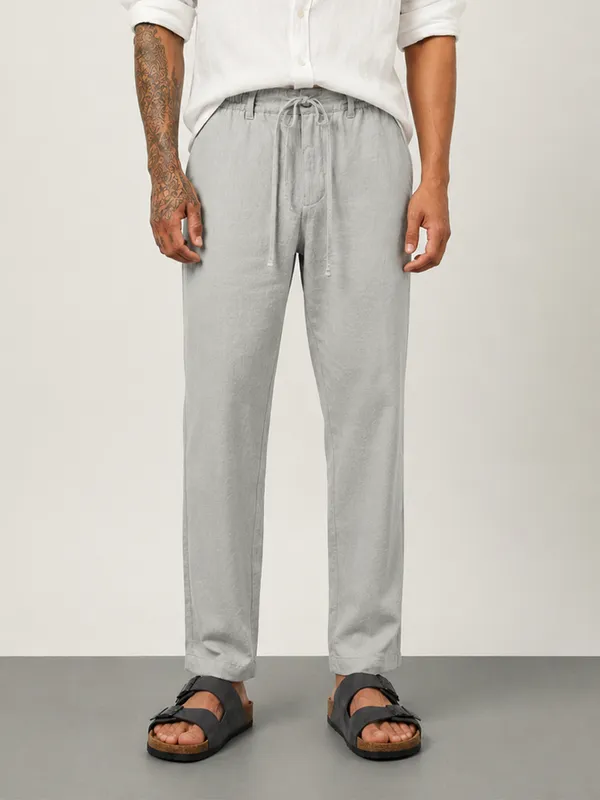 Mist_Grey_Cotton_Linen_Relaxed_Fit_Trousers_For_Men