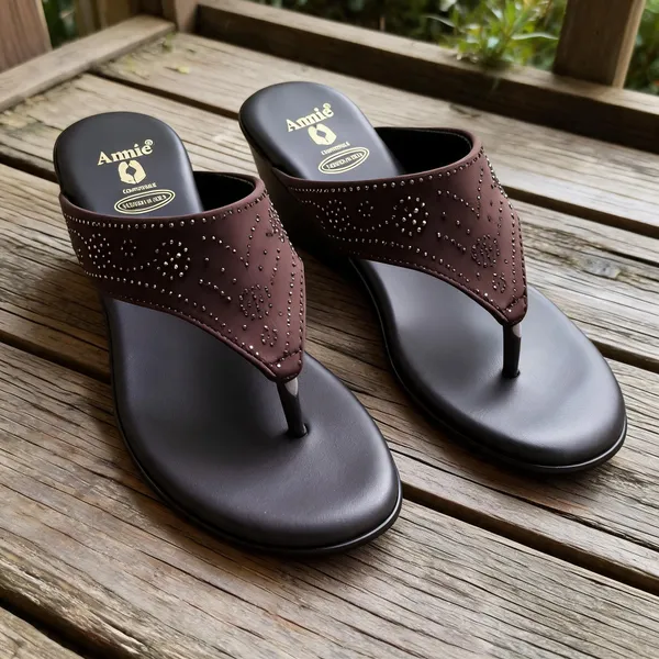 Brown_Eva_Lycra_With_Swarovski_Flat_Sandals_For_Women