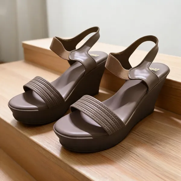 Brown_Leather_With_Pu_Sole_Wedge_Sandals_For_Women