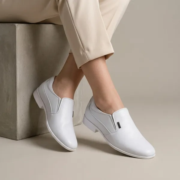 White_Micro_Synthetic_Loafers_For_Men