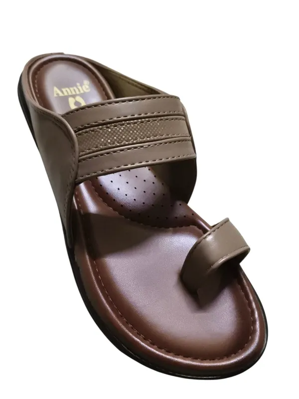 Brown_Leather_With_Pu_Sole_Flat_Sandals_For_Women