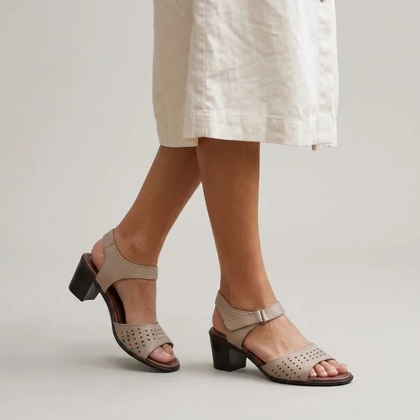 Taupe_Leather_With_Pu_Sole_Ankle_Strap_Sandals_For_Women