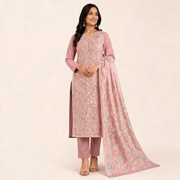 Pink_Kurta_Set_With_Dupatta_Cotton_Cut_Work_For_Women