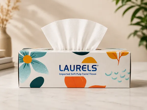 Laurels__Facial_Tissue_Box_100_Pulls_Pack_Of_3