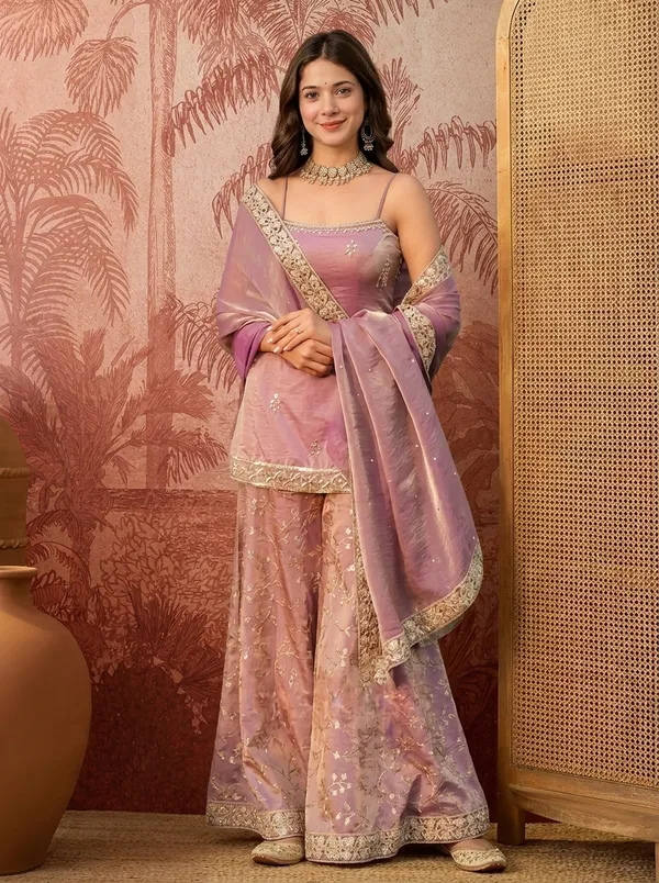 Women_Floral_Embroidered_Regular_Kurti_With_Sharara_&_Dupatta