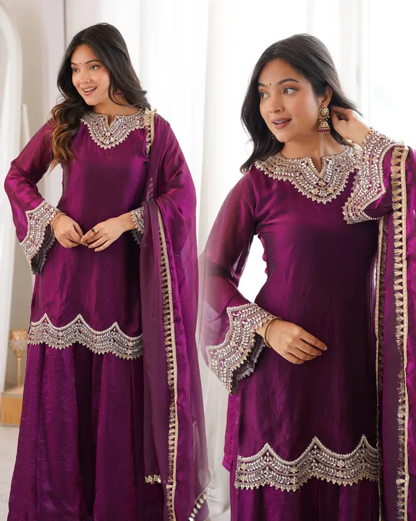 Purple_Fendy_Silk_Sharara_Suit_Set_with_Real_Mirror_&_Embroidery_Work