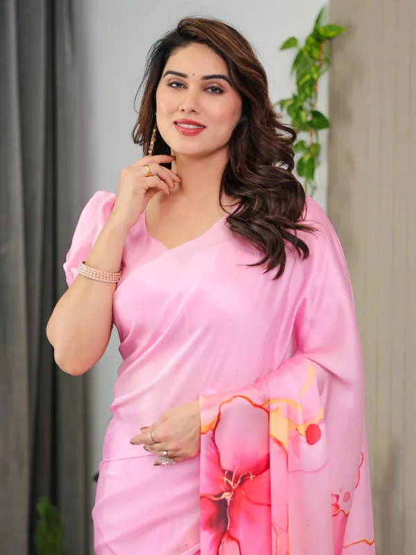 Blush_Pink_Satin_Georgette_Abstract_Floral_Printed_Saree_with_Attached_Blouse_–_Soft_Pastel_Designer_Saree_for_Festive_&_Elegant_Wear