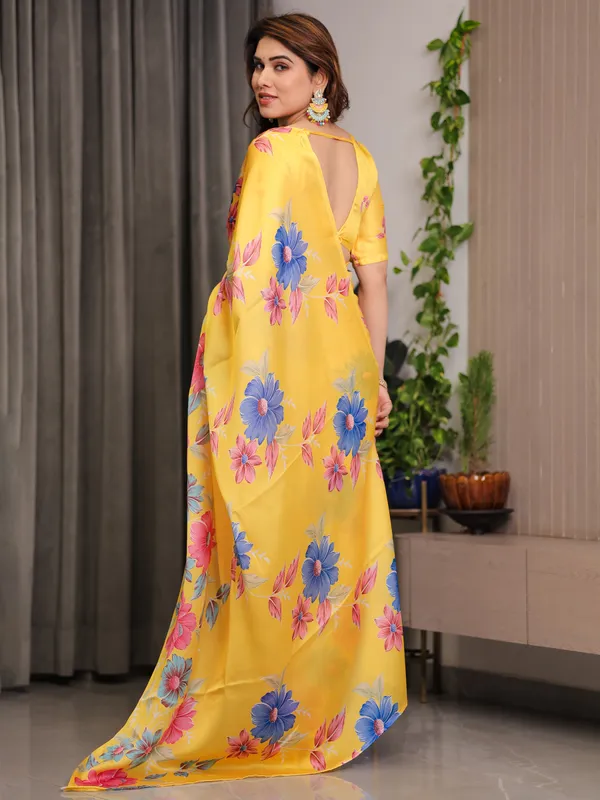 Mustard_Yellow_Satin_Georgette_Floral_Printed_Saree_with_Attached_Blouse_–_Vibrant_Garden_Bloom_Designer_Drape