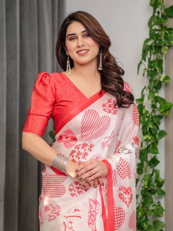 Ivory_Pink_&_Red_Love-Themed_Satin_Georgette_Saree_with_Heart_Prints_and_Romantic_Pallu_|_Attached_Blouse