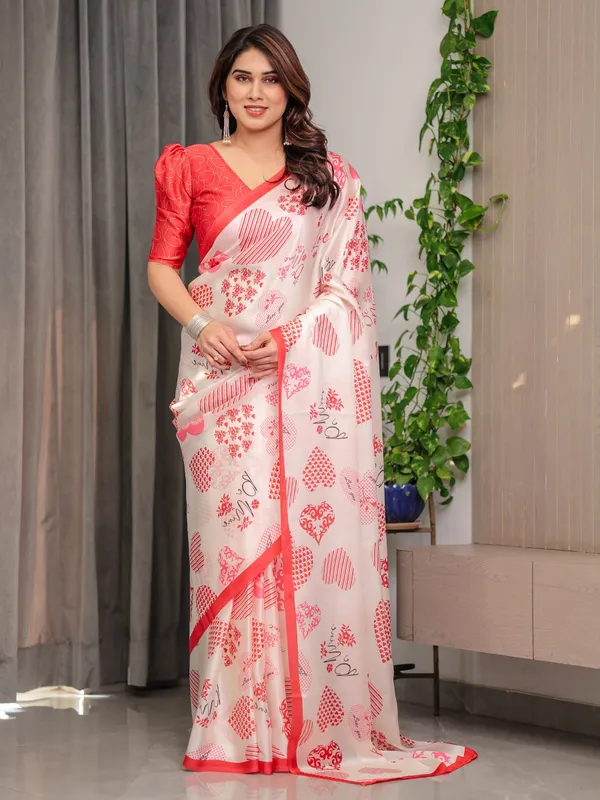 Ivory_Pink_&_Red_Love-Themed_Satin_Georgette_Saree_with_Heart_Prints_and_Romantic_Pallu_|_Attached_Blouse