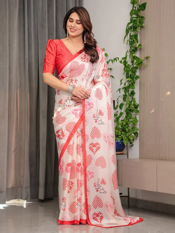 Ivory_Pink_&_Red_Love-Themed_Satin_Georgette_Saree_with_Heart_Prints_and_Romantic_Pallu_|_Attached_Blouse