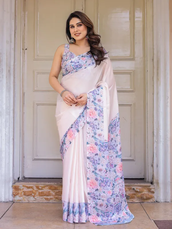Blush_Pink_Floral_Printed_Satin_Georgette_Saree_with_Matching_Blouse_–_Soft_Elegant_Festive_&_Party_Wear