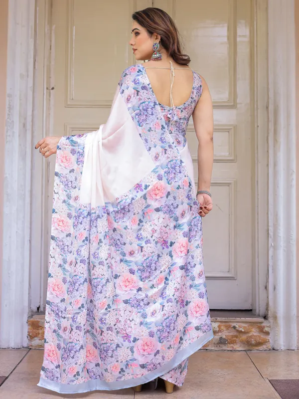 Blush_Pink_Floral_Printed_Satin_Georgette_Saree_with_Matching_Blouse_–_Soft_Elegant_Festive_&_Party_Wear