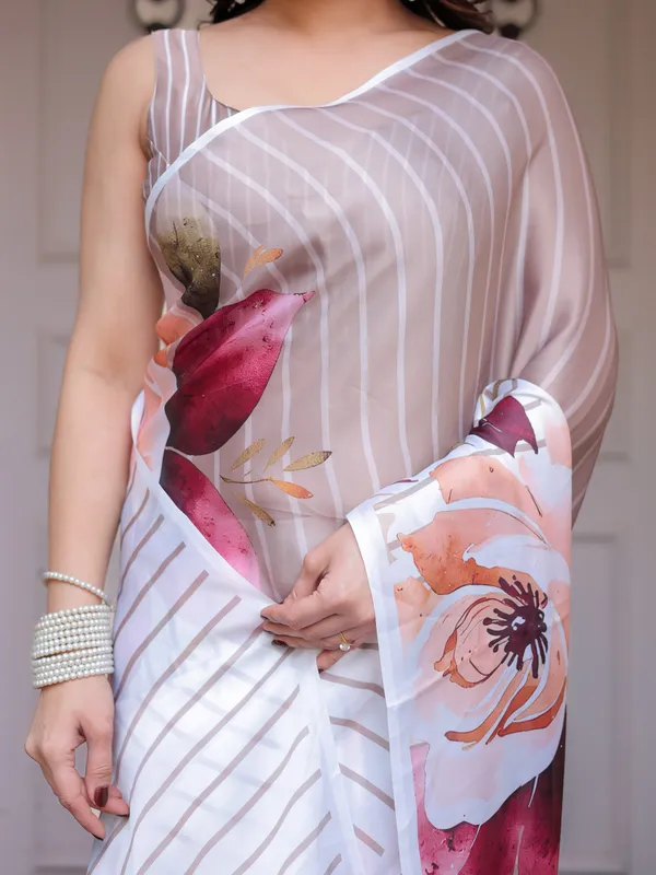 Ivory_Beige_Artistic_Floral_Printed_Satin_Georgette_Saree_with_Matching_Blouse_–_Elegant_Festive_&_Party_Wear