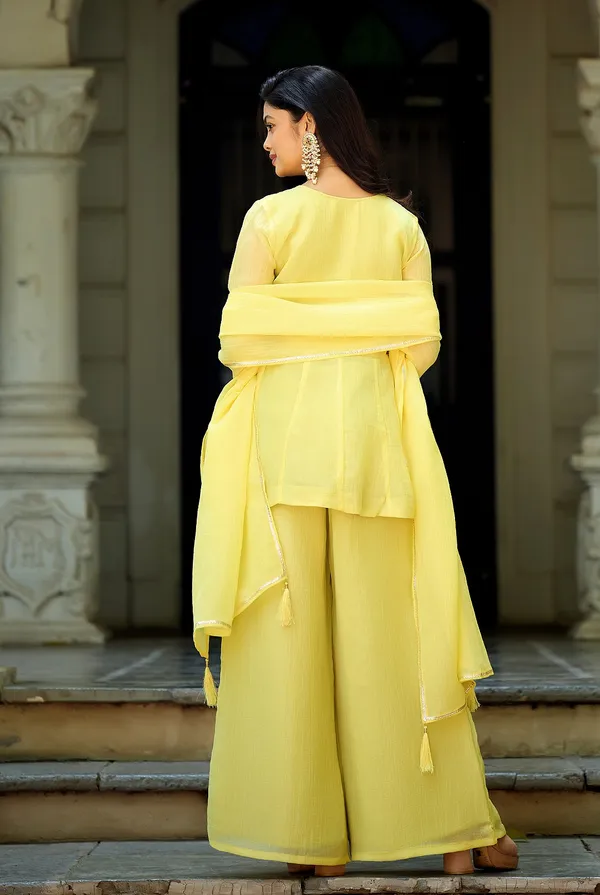 Women_Ethnic_Motifs_Embroidered_Empire_Sequinned_Pure_Silk_Kurta_with_Palazzos_&_With_Dupatta