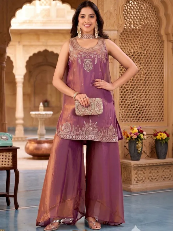 Women_Ethnic_Motifs_Embroidered_Regular_Pure_Silk_Kurta_with_Sharara_&_With_Dupatta