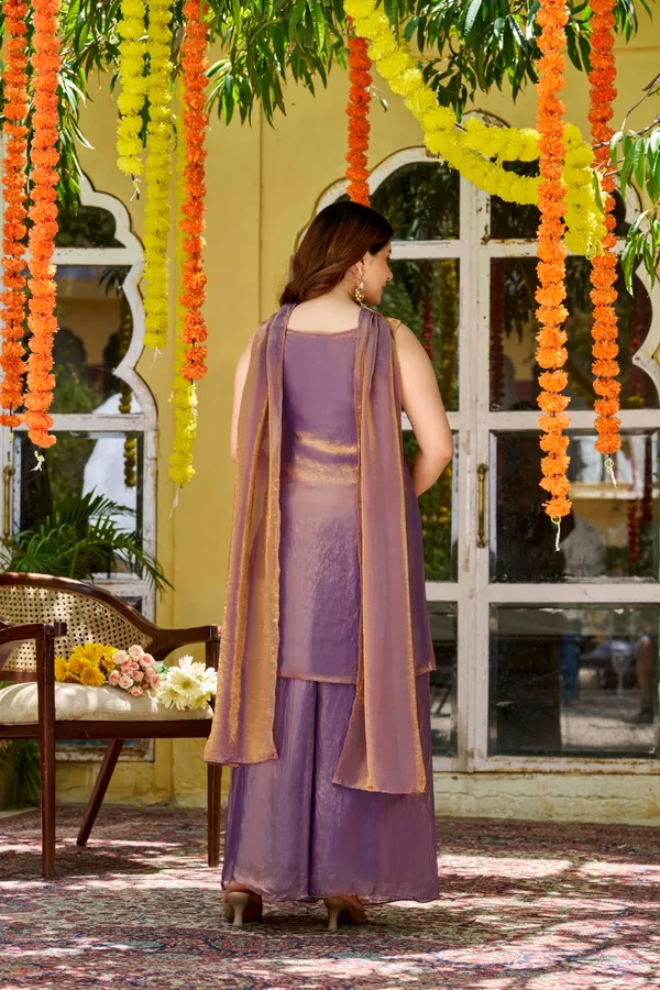 Mauve_Silk_Chiffon_Straight_Ethnic_Motifs_Embroidered_Kurta_Palazzo_Set_For_Women
