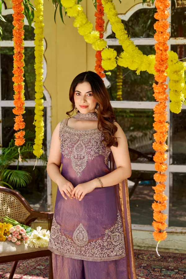 Mauve_Silk_Chiffon_Straight_Ethnic_Motifs_Embroidered_Kurta_Palazzo_Set_For_Women