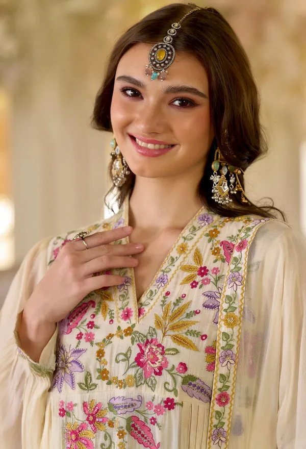 Off_White_Silk_Regular_Floral_Embroidered_Kurta_Palazzo_Set_For_Women