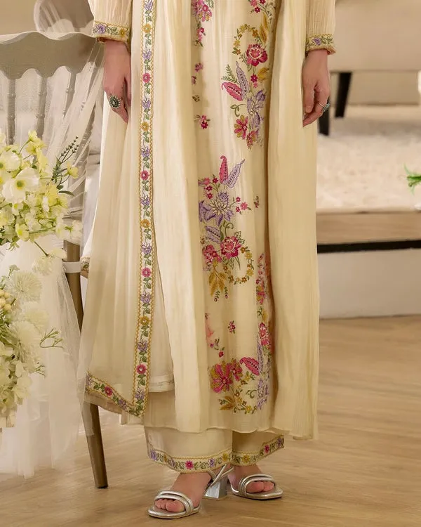 Off_White_Silk_Regular_Floral_Embroidered_Kurta_Palazzo_Set_For_Women