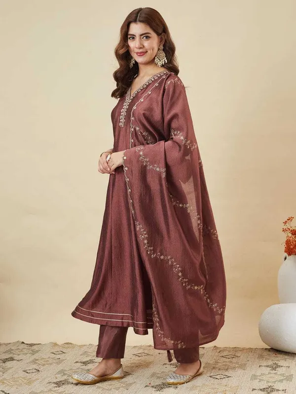 Women_Silk_Embroidered_Anarkali_Kurta_And_Pant_Set_With_Dupatta