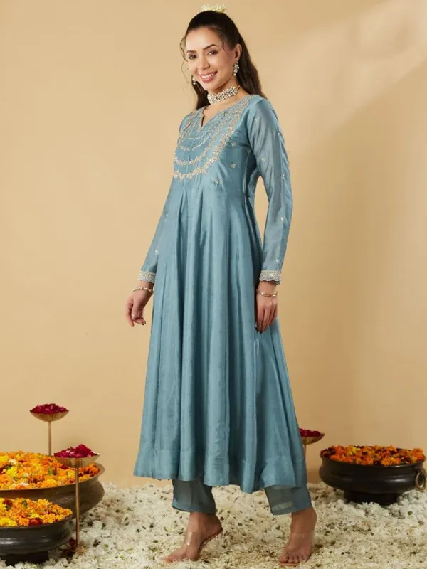 Women_Silk_Embroidered_Anarkali_Kurta_And_Pant_Set_With_Dupatta