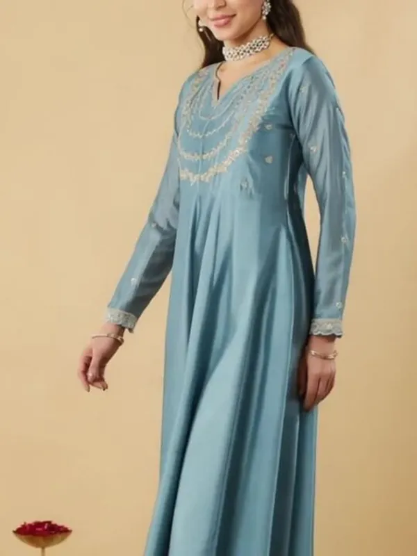 Women_Silk_Embroidered_Anarkali_Kurta_And_Pant_Set_With_Dupatta