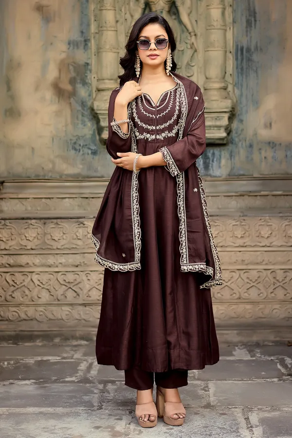 Women_Silk_Embroidered_Anarkali_Kurta_And_Pant_Set_With_Dupatta