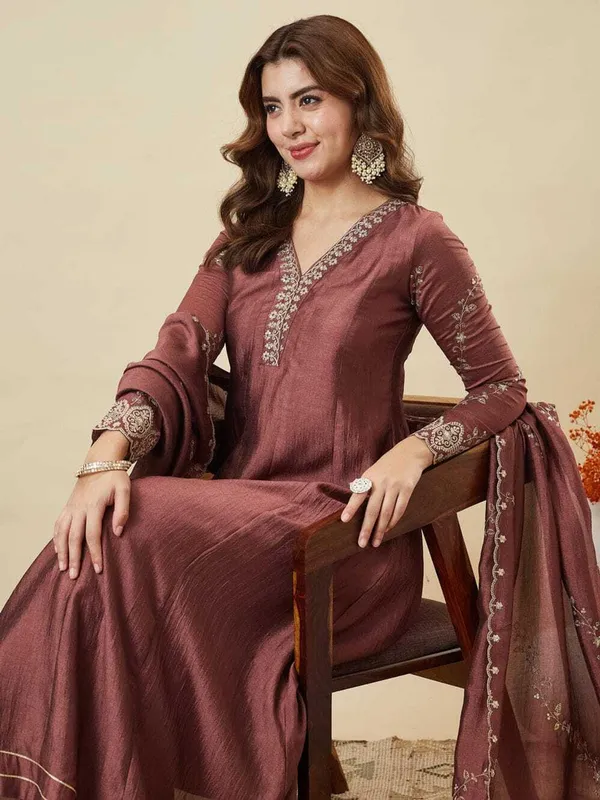 Women_Silk_Embroidered_Anarkali_Kurta_And_Pant_Set_With_Dupatta