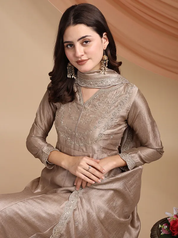 Women_Silk_Embroidered_Anarkali_Kurta_And_Pant_Set_With_Dupatta