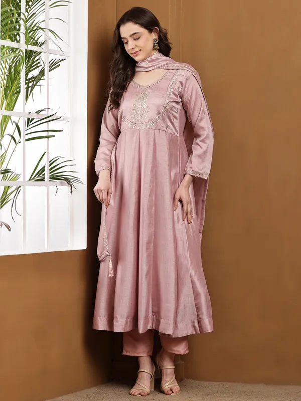Women_Silk_Embroidered_Anarkali_Kurta_And_Pant_With_Dupatta_Set