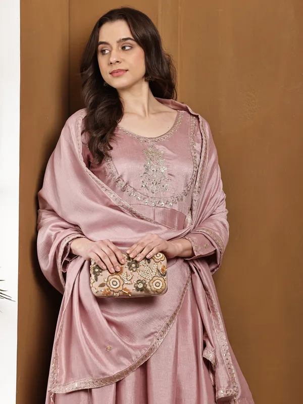 Women_Silk_Embroidered_Anarkali_Kurta_And_Pant_With_Dupatta_Set