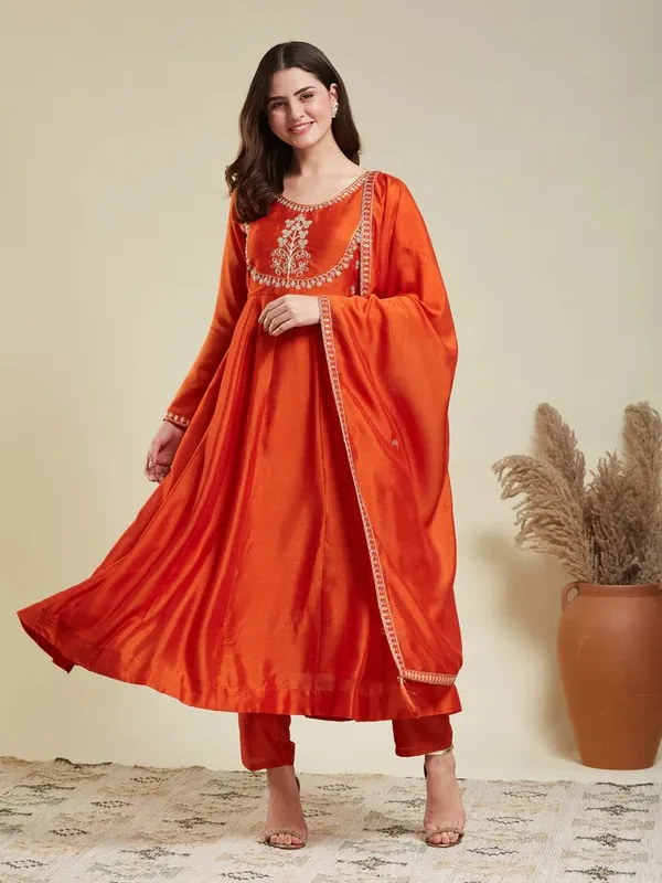 Women_Silk_Embroidered_Anarkali_Kurta_And_Pant_With_Dupatta_Set