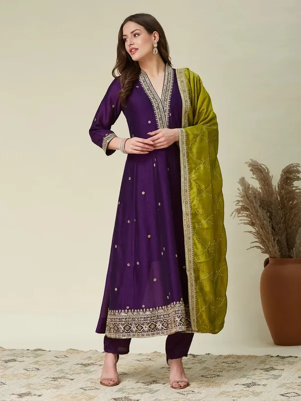 Women_Silk_Embroidered_Anarkali_Kurta_and_Pant_with_Dupatta_Set